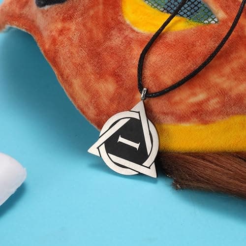 B BBPM Therian Necklace - Stainless Steel Therian Pride Symbol Necklace with Fox, Wolf, Cat Designs thumbnail 6
