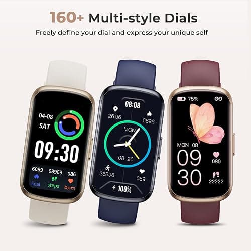 TIFOZEN Fitness Tracker for Women Men, Smart Watch Band with 24/7 Heart Rate Blood Oxygen Sleep Monitor, Calories Step Tracker Pedometer 3ATM Waterproof Activity Tracker (Midnight Blue) thumbnail 5