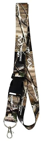 R and R Imports RealTree Camo Pattern Hunting Keychain Breakaway Lanyard with Clasp - Image 1
