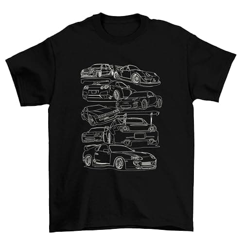 Racecar Legends Wire T-Shirt | Racing Car Short Sleeve Shirts Gift for Car Lovers Automotive Enthusiasts Adult - Image 1