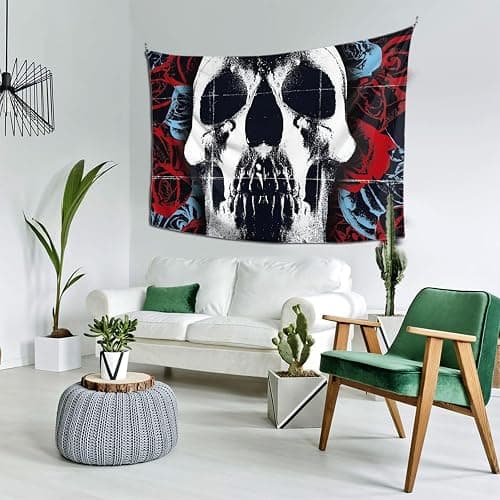 SIXJRYVCPT Tapestry Wall Hanging 60x40 Inches — Aesthetic Room Decor for Bedroom, Living Room & Dorm, Large Wall Art, Easy to Hang, Versatile Home Decoration, Gift for Her& Him thumbnail 4