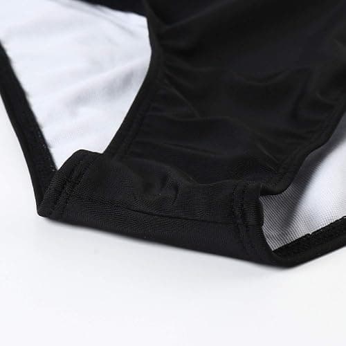 RXRXCOCO Womens Shirred Bandeau Bikini Cute Two Piece Swimsuit Off Shoulder High Waist Bathing Suit thumbnail 2