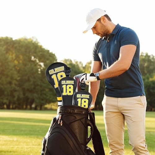 Gilmore Golf Head Cover - Premium Golf Club Protector - Headcover for Odyssey | Essential Golf Accessories for Men with Premium Club Protection | Funny Golf Accessories for Men thumbnail 8