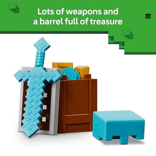 LEGO Minecraft The Illager Desert Patrol Toy Figures and Playset - Building Minecraft Toy for Kids, Boys and Girls, Ages 7+ - with 4 Figures for Pretend Play - Gift Idea for Birthdays - 21267 thumbnail 3