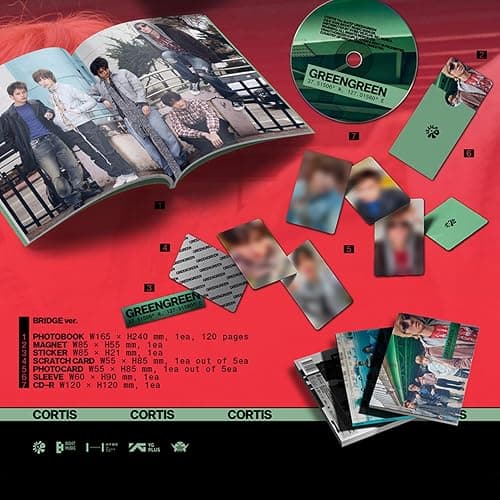 GREENGREEN [Random Ver.] + 3 Extra Photocards thumbnail 4