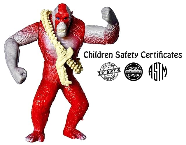 TwCare Set of 12 Godzilla x Kong: The New Empire Action Figures, Evolved Basic Exquisite Battle Roar B.E.A.S.T. Glove Shimo Frost Bite, Dinosaur Dragon Toys, Mecha King Ghidorah Cake Toppers Pack thumbnail 4