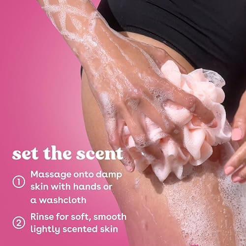 eos Cashmere Body Wash – Pomegranate Raspberry, Moisturizing Body Wash, Creamy Gel Formula, with Shea Butter, Glycerin, Vitamin E, pH Balanced, Sensitive Skin, Vegan, 16 fl oz thumbnail 6