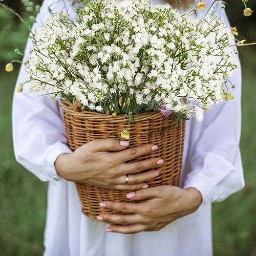 Sukh 10PCS Baby Breath Artificial Flowers Fake Babys Breath Gypsophila Flowers Bulk Realistic Artificial Flowers Bouquet Flores Artificiales para Decoracion for Wedding Party Home Decoration thumbnail 7