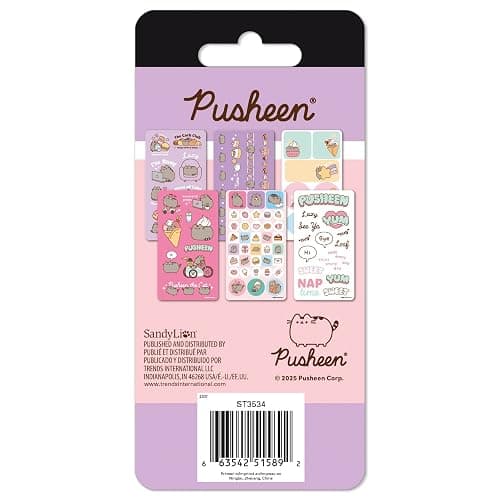 Pusheen Mini Sticker Slim Flip Pad - 6 Page thumbnail 7