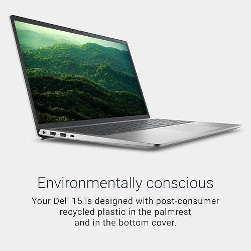 Dell 15 Laptop DC15250-15.6-inch FHD (1920x1080) 120Hz Display, Intel Core i5-1334U Processor, 16GB DDR4 RAM, 512GB SSD, Intel UHD Graphics, Windows 11 Home, Onsite Service - Platinum Silver thumbnail 6