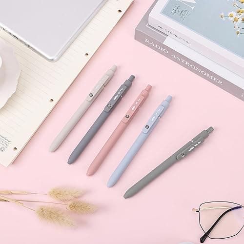 Mr. Pen- Aesthetic Highlighters and Gel Pens, 10 Pack, Morandi Colors Bible Highlighters No Bleed, Black Ink Gel Pens, Fast Dry and No Smear for Bible Journaling, Planner, School Supplies thumbnail 7