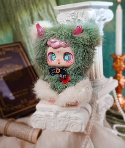 CALEMBOU Vinyl Plush Blind Box, Spell Lost Series Soft Stuffed Keychain, Cute Collectible Plush Pendant for Backpack Bag Decoration, Birthday Christmas Gift, Random 1 Box thumbnail 5