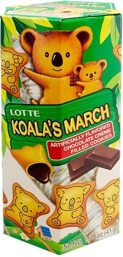Lotte Koala's March Cookie with Chocolate Cream, 1.45 oz - Image 1