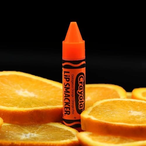 Lip Smacker Crayola Lip Balm Party Pack - 8 Moisturizing Lip Balms, Cotton Candy, Orange, Sherbert, Watermelon, Berry, Apple, Banana, Hydrating & Protecting - Cruelty-Free thumbnail 6