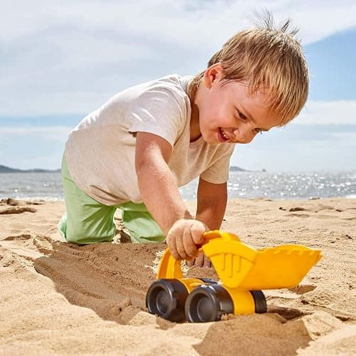 Hape Beach and Sand Toys Monster Digger Toys| Outdoor & Indoor Vehicle Car Beach Toy for Toddlers 18M+ thumbnail 2