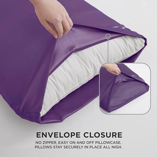 Juicy Couture queen-size satin/silk purple set thumbnail 4