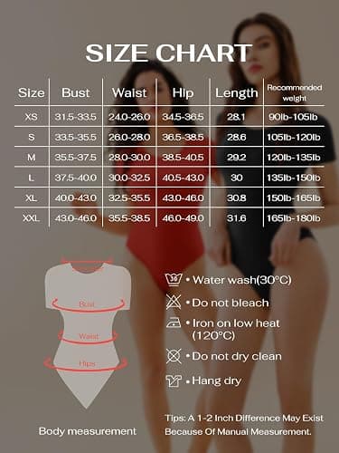 REORIA Women's Short Sleeve Round Neck Body Suits Fashion T-shirt Tops Bodysuits for women thumbnail 5
