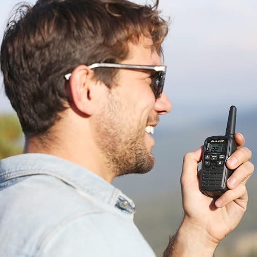 Midland T10 22 Channel FRS Walkie Talkie - Up to 20 Mile Range Two-Way Radio, 38 Privacy Codes & NOAA Weather Alert, Black thumbnail 2