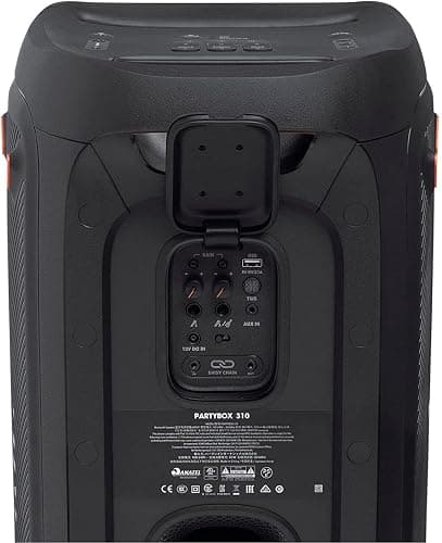 JBL Partybox 310 - Portable Party Speaker with Long Lasting Battery, Powerful JBL Sound and Exciting Light Show,Black thumbnail 9