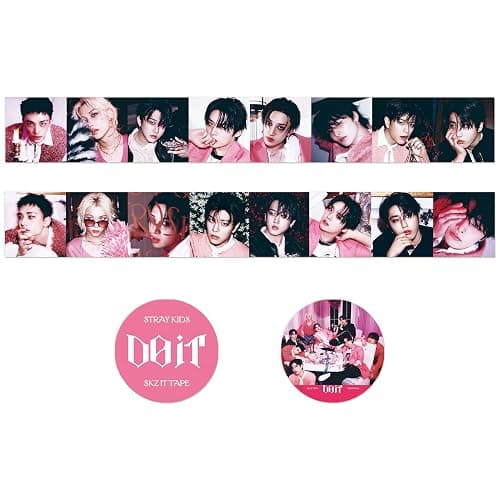 KPOPBP DO IT Album Gift Box Merch, Photocards, SKZ Stickers, Lanyards, Keychains, Gift for Boy and Girls Party Birthdays Decorations thumbnail 6