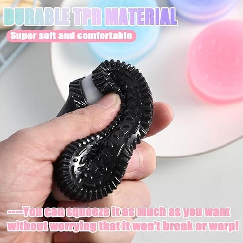 Handmade Silicone Stress Relief Squishy Toy,2025 New Stress Relief Toy,Ultra Soft Decompression Venting Toy,Anxiety and Relaxation Perfect Desk Accessory (4 PCS) - 4 Pcs thumbnail 4