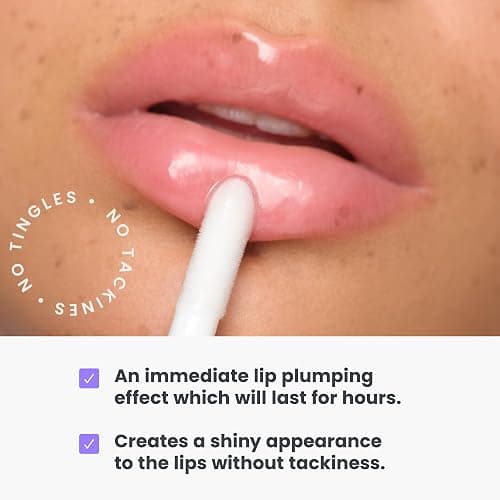 Wonderskin Lip Plumper Gloss - Lip Relapse Plumping Gloss for Fuller-Looking Hydrating, Non-Sticky High-Shine Finish thumbnail 3