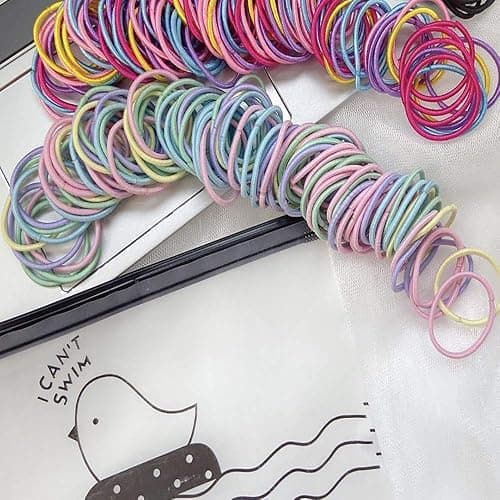 200pcs Hair Ties for Kids Hair Ties Toddler Girls for Girls Elastic Hair Bands Small Kids thumbnail 7