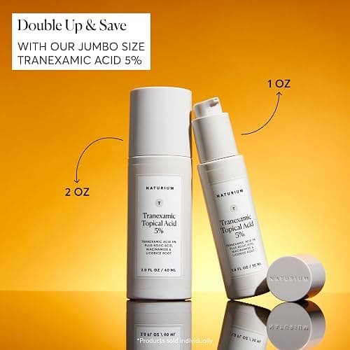 Naturium Tranexamic Topical Acid 5%, Face & Skin Care, with Kojic Acid, Niacinamide & Licorice Root, 1 oz thumbnail 4