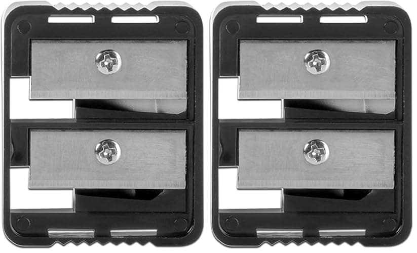wet n wild Dual Pencil Sharpener | Pack of 2 | For Eyeliner | Compact | Easy to Clean - Image 1