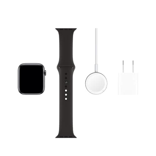 Apple Watch Series 5 (GPS, 40MM) - Space Gray Aluminum Case with Black Sport Band (Renewed) thumbnail 6