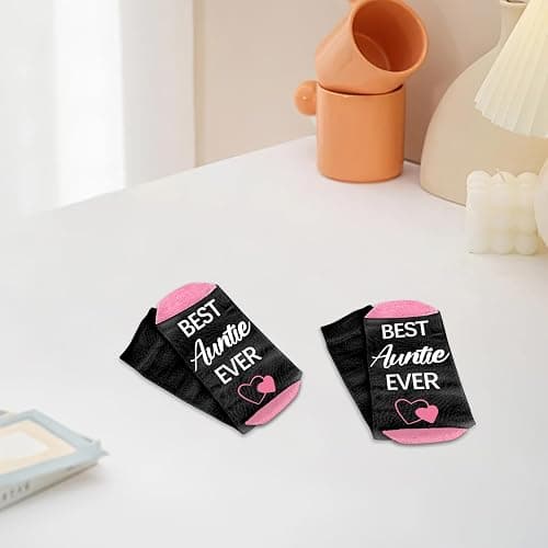 nuozodki Christmas Mothers Day Father's Day Birthday Gifts for Women & Men,Stocking Stuffers,Socks for Women,Mens Socks thumbnail 5