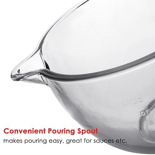 Glass Mixing Bowl Accessory 5 Quart - Compatible with KitchenAid 4.5 and 5 Quart Tilt-Head Stand Mixers (With Lid & Lock Ring) thumbnail 4