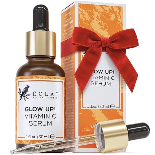 Eclat Skincare Vitamin C Face Serum - Skin Care for Dark Spots, Vitamin C Serum with Hyaluronic Acid, Ferulic Acid, & Vit E - Anti Aging and Skin Brightening, Vit C Face Care 1 Fl Oz - Image 1