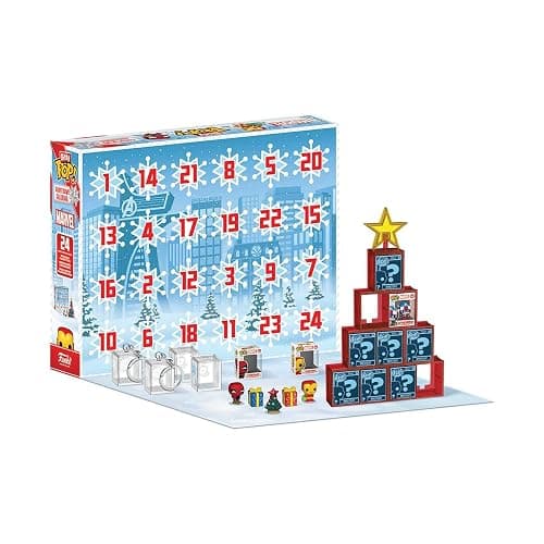 Funko Pop! Bitty Countdown Calendar: Marvel Comics - 24 Days of Surprises - Collectible Vinyl Mini Figures - Mystery Box - Gift Idea - Holiday Present for Kids - Christmas or Birthday Countdown thumbnail 3
