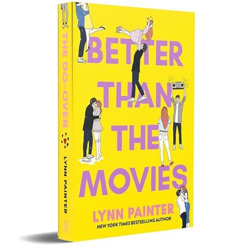Lynn Painter 7 Book Collection Set- Better Than the Movies, The Do-Over, Betting on You, Nothing Like the Movies, The Love Wager, Mr Wrong Number & Fake Skating | Romantic Comedy Books thumbnail 3