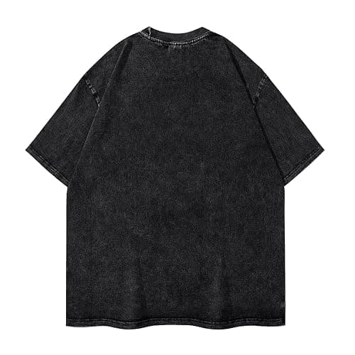 Solo Leveling Retro Dropped Shoulder Street Casual Loose Washed Short-Sleeved T-Shirt thumbnail 6