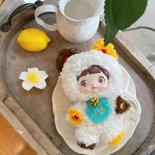 CALEMBOU Plush Blind Box, Kawaii Nommi Cute Series Stuffed Blind Box Doll, Kawaii Mystery Vinyl Plush Toys Collectible for Birthday Gift (Nommi Cute 1pc) thumbnail 7