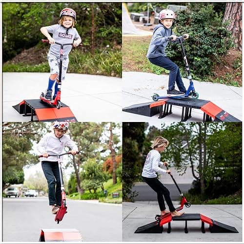 PLATPORTS Skate Ramp, Skateboard Ramp, BMX, Bike Ramps for Kids Ages 6-12, Kicker Ramp, Skateboard Ramps for Kids Ages 6-12 thumbnail 7