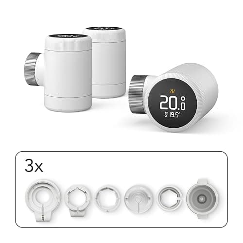 tado° Smart Radiator Thermostat X – Trio Pack, Heating Control via App and Smart Speaker (Alexa, Siri, Google Assistant), Save Heating Costs, DIY Installation thumbnail 7