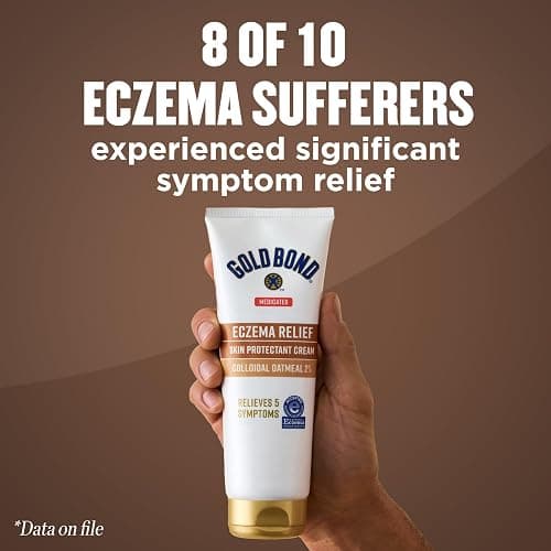 Gold Bond Medicated Eczema Relief Skin Protectant Cream, 8 oz., With 2% Colloidal Oatmeal thumbnail 6