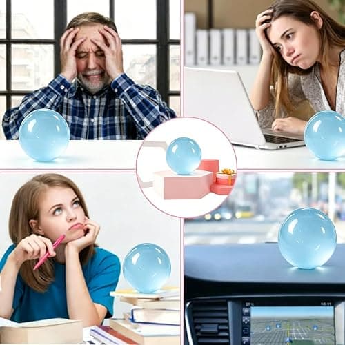 Coconut Oil Squishy, 3PCS Coconut Oil Stress Ball, Handmade Slow Rising Fidget Squeeze Toy for Stress Relief, Anxiety Calming Sensory Toy thumbnail 4