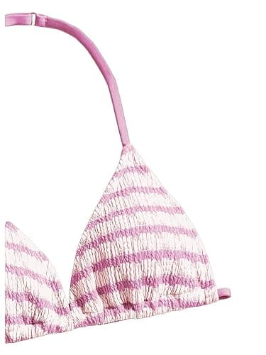 RoseSeek Girl's Tie Dye Smocked 2 Piece Swimwear Sets Backless Halter Bikini Cute Brief Bathing Suit thumbnail 5