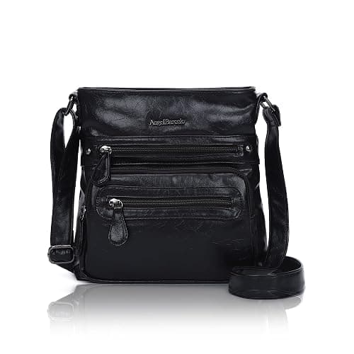 Angel Barcelo Crossbody Bags for Women,Ultra Soft Leather Purses for Women - Image 1