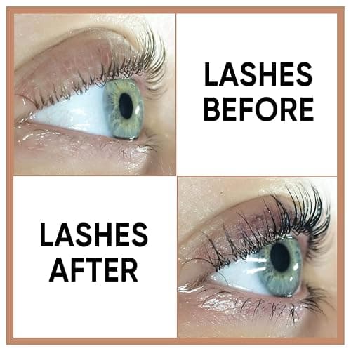 Lomansa Lash Color Kit Instant Black Eyelash and Brow Color 8ml Easy to Use with Natural Results for Beginner Salon Beauty thumbnail 6