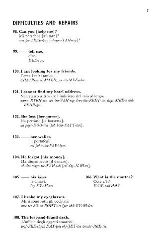 Easy Italian Phrase Book: Over 770 Phrases for Everyday Use (Dover Language Guides Italian) thumbnail 6
