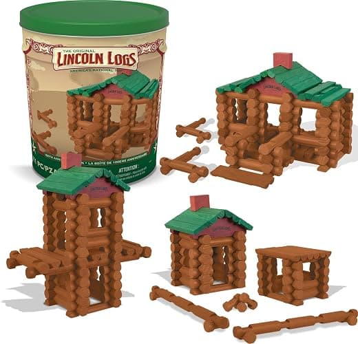 Lincoln Logs 100th Anniversary Tin - Image 1