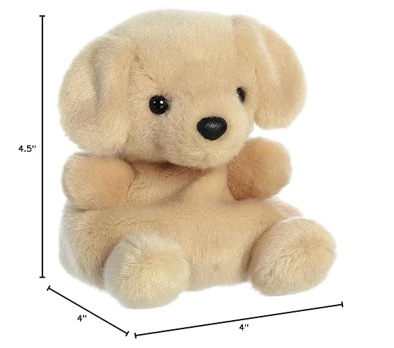 Aurora® Adorable Palm Pals™ Sunny Lab™ Stuffed Animal - Pocket-Sized Play - Collectable Fun - Brown 5 Inches thumbnail 2