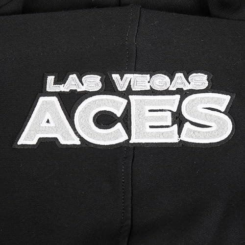 Pro Standard Big Boys WNBA Las Vegas Aces Classic Player Name And Number Fleece Pull Over Hoodie thumbnail 5