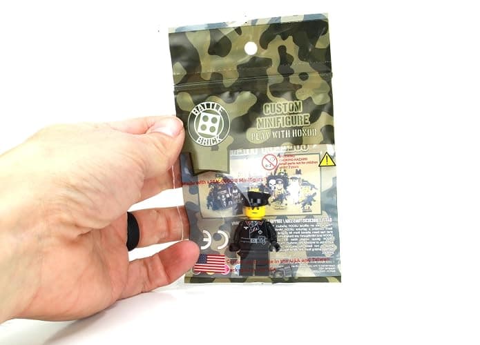 Battle Brick 1.6 Inches Tall Collectible German WW2 Panzer Commander Custom Minifigure | Printed in the USA | Genuine Military Minifig | Great Gift for Ages Teen to Adult AFOL thumbnail 5