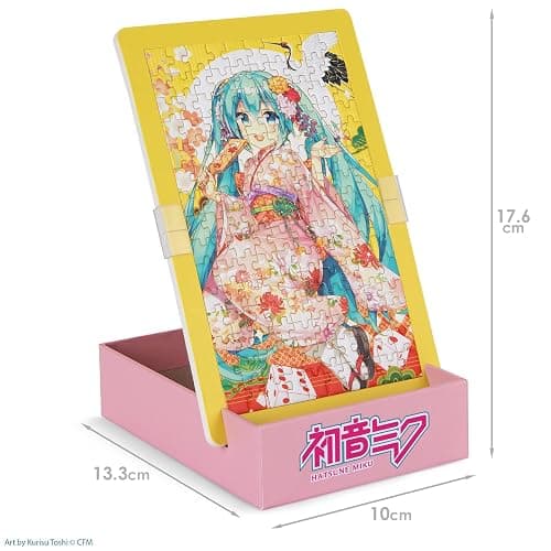 Hatsune Miku Japanese Virtual Singer Collectable Portrait Micro Puzzle – Kimono Design | 150 Pieces, Compact & Detailed | Perfect for Teens, Kidults, & Adult Collectors thumbnail 2